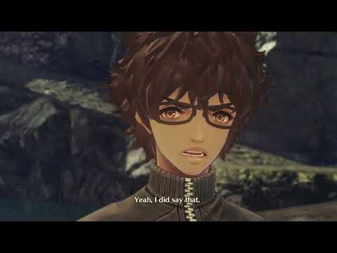 Xenoblade Chronicles 3 - Chapter 4 Lanz and Noah Slip Cutscene: Reach Old Way Camp Switch Gameplay