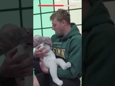 Harry MEETS Ethan's Child For The FIRST Time 👶 #shorts