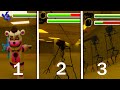 EVERY Backrooms Animation BUT WITH HEATLHBARS Found Footage