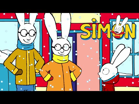 Capa de A caminho para a escola | Simon | Episódio 3ª Temporada | Desenhos animados para crianças