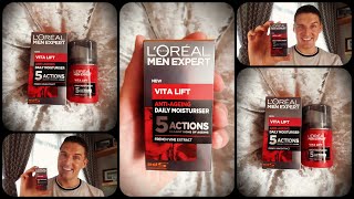 Loreal Men Expert Vita Lift Daily Moisturiser! Let's take a look...