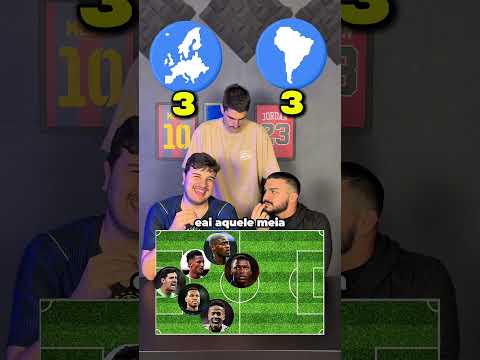 EUROPEUS X SUL-AMERICANOS DA COPA DO MUNDO!⚽️🔥 #futebol #copadomundo