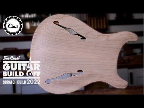 GGBO 2022 scratch build guitar episode 23