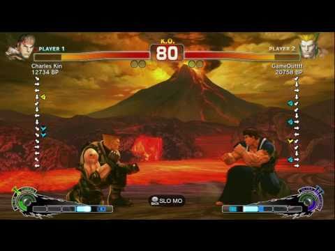 GameOutttt [Guile] vs Charles Kin [Ryu] SSF4 Japanese Online Ranked Matches - TRUE-HD