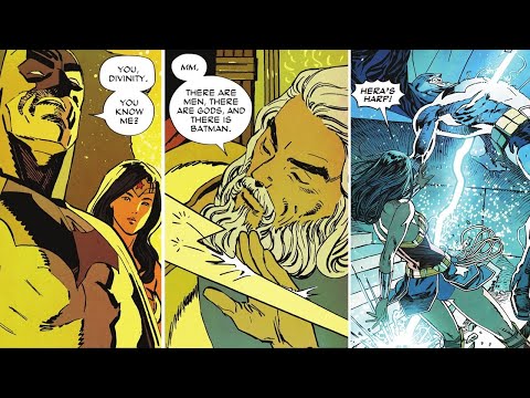 Zeus Recognizes Batman as Beyond God and Then Attempts to Kill Him