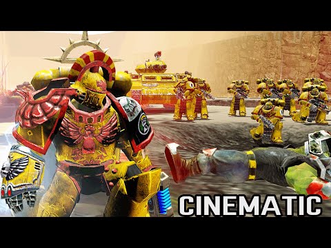 50 Imperial Fists vs 7000+ Orks! - Astartes Mod | Warhammer 40K: Dawn of War 2: Retribution