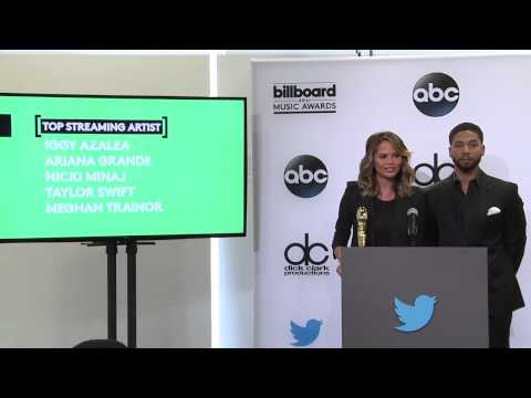 Chrissy Teigen Announces Top Streaming Artist Finalists - BBMA Nominations 2015