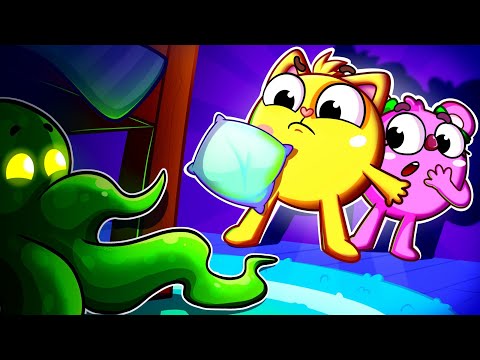 Who Is Under The Bed 🛏️👻 Guess Who Song | Kids Songs 🐱🐨🐰🦁And Nursery Rhymes by Baby Zoo