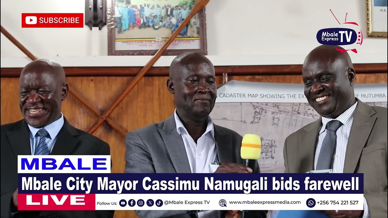 Mayor Cassimu Namugali hands over 