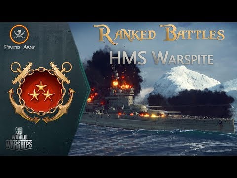 World of Warships - Warspite/Fubuki/New Mexico - Rank 6x3