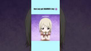 Download lagu How Lucy got AQUARIUS's Key ♒ #fairytail #lucy mp3