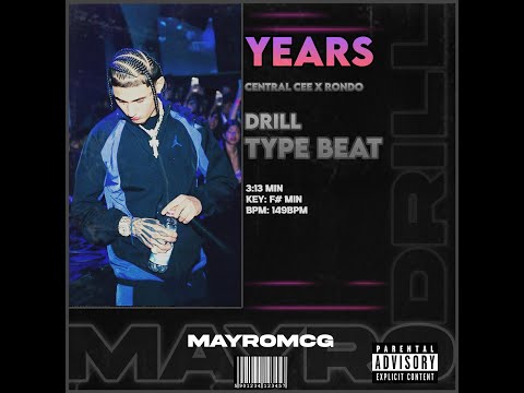 "YEARS" | Central Cee x Rondo UK Drill Type Beat