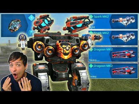 My Uber SNIPER NATASHA - Mk2 Dragoon & Spark War Robots Gameplay WR