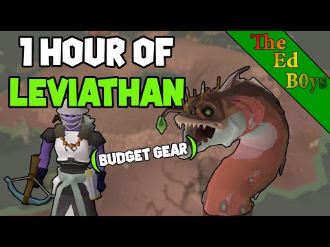1 Hour of Leviathan (Budget Gear) | OSRS Leviathan Boss Examples