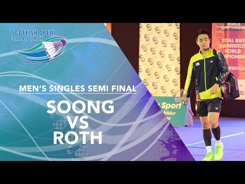 MS SF | SOONG (MAS) vs. ROTH (GER) | SOGP 2016