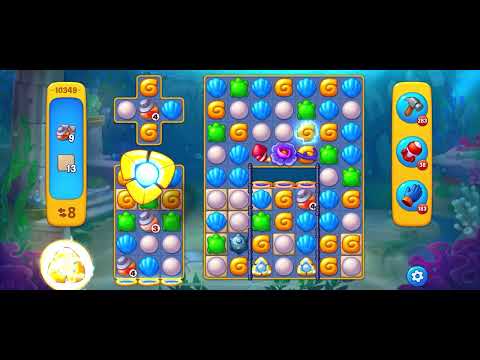 Fishdom level 10349 no boosters フィッシュダム ノーマル