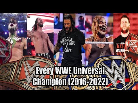 Every WWE Universal champion (2016-2022)
