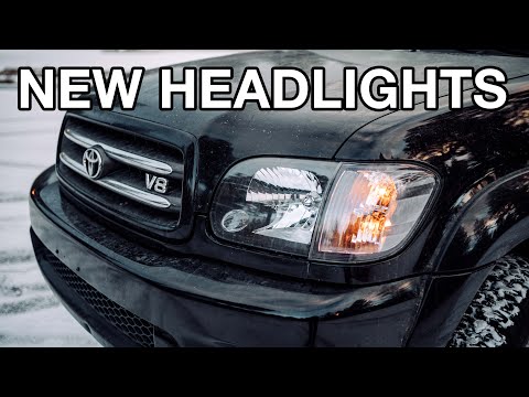 Retrofitting HEADLIGHTS on my 1st Gen Sequoia | HOW TO TUTORIAL