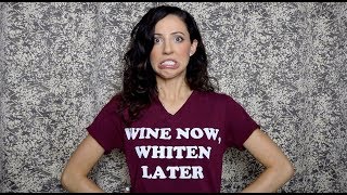 How To Remove Red Wine Stains From Your Teeth | Wine Wipes