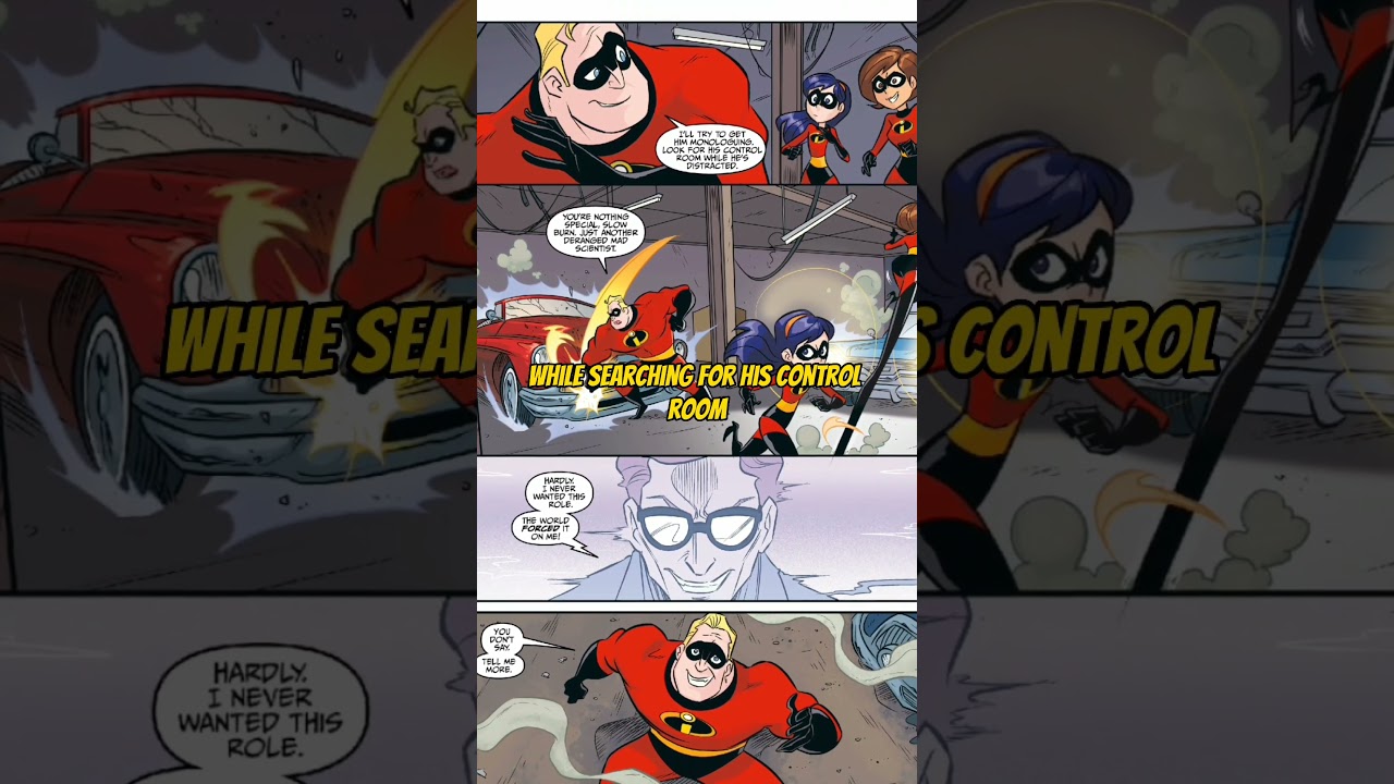 Against All Odds: Dash Joins the Fight, Powers or Not #disney #pixar