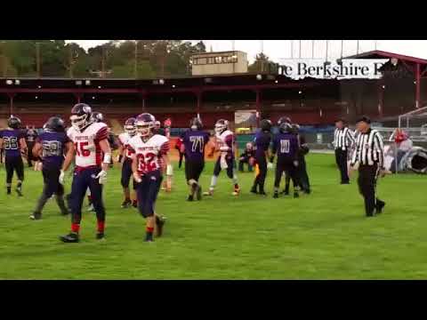 Things started well for Pittsfield, with this TD pass from D'Andre Johnson to Donte Cruz.