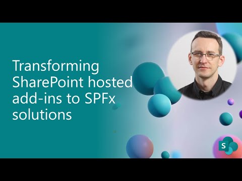 Transforming SharePoint hosted add-ins to SharePoint Framework solutions