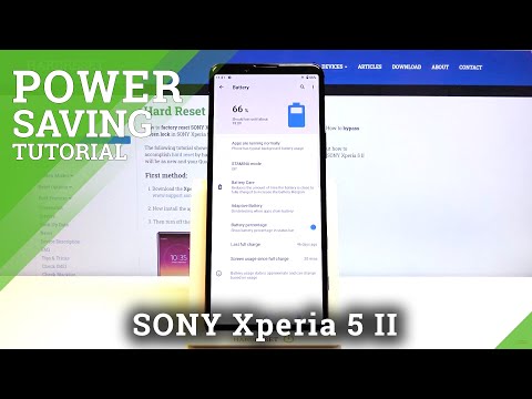 How to Activate Power Saving Mode in SONY Xperia 5 II – Battery Saver
