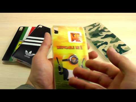 ОБЗОР: Ультрамодный Силиконовый Чехол-Накладка для Lenovo A7000/ K3 Note с Рисунком