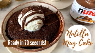 easy mug cake no egg no milk