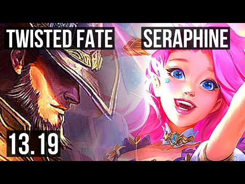 TWISTED FATE vs SERAPHINE (MID) | 3.5M mastery, 6/1/11, 400+ games | BR Master | 13.19