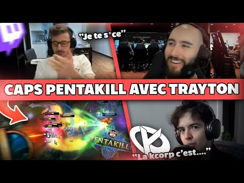 CAPS CHOQUE TRAYTON, THEGREATREVIEW PARLE DE LA KCORP - Best of LoL #432 Réactions
