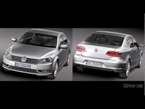 3D Model: Volkswagen Passat 2011 Sedan - CGriver.com