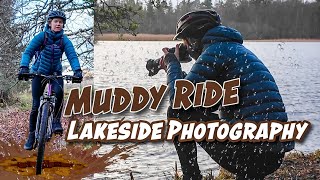 Through Mud and Rain | Cycling to Scottish Loch for Abstract Photography