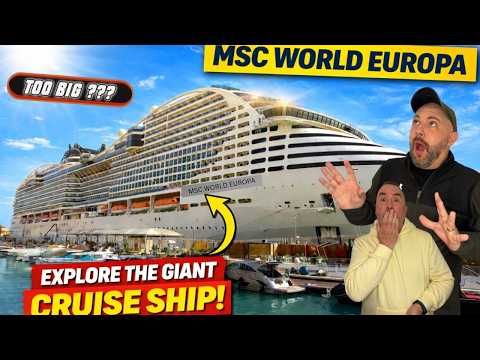 👉 “MSC World Europa FULL Ship Tour 🚢 | Too Big… You Decide!”