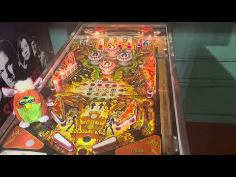 Bally Midway 1978 kiss pinball Machine at Salem Willows arcade (Now gone)