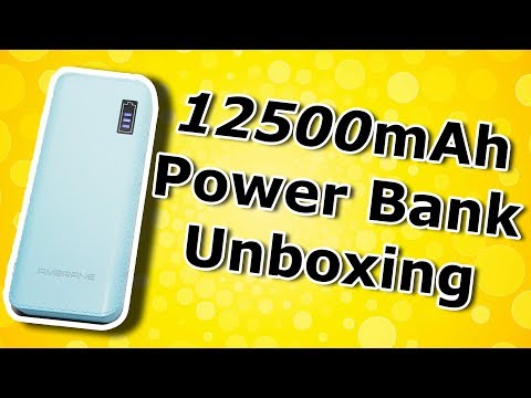 Ambrane 12500 mAh Power Bank (P-1133) Unboxing Review
