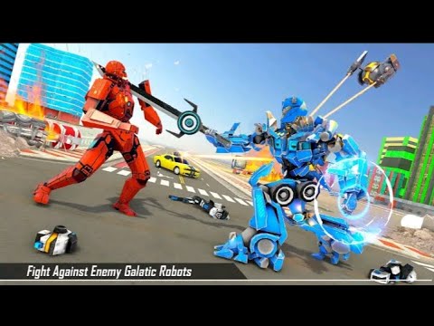 bus robot car transform android games 2022