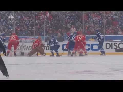 JVR 1-1 Goal - Maple Leafs @ Red Wings (Winter Classic) (Jan 1, 2014)