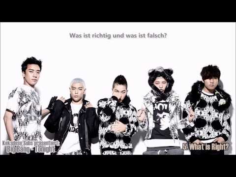 [HD] Big Bang - What Is Right [German Subs]