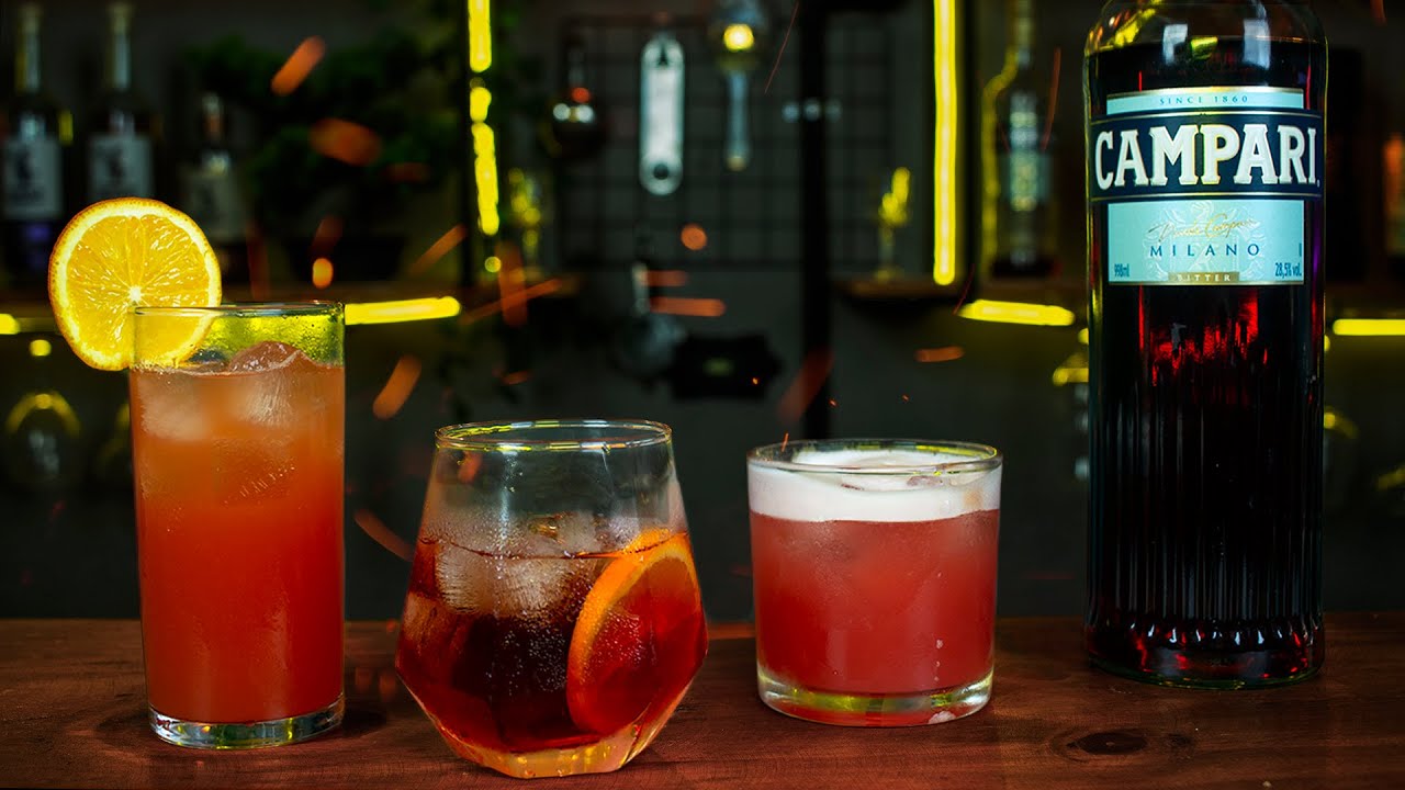 3 Drinks com CAMPARI | RECEITA