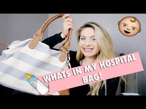 What's In My Hospital Bag?! | First time mom :) | Lauren Self