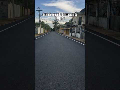 novo airão segundo a rede social do prefeito 🌸🤣 #novoairao #realidade