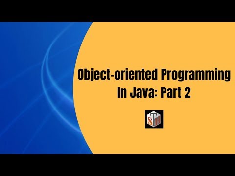 Oops Concept In Java Tutorial 3 Part 2