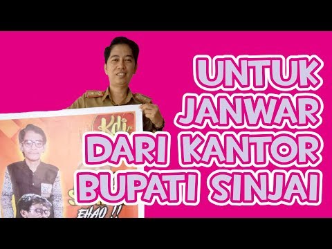 Ekslusive, Ehaooo Janwar KDI dari ruang kerja Bupati Sinjai (BTS)
