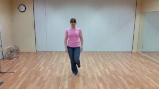Hazzard County Line Dance Demo by Kat Painter