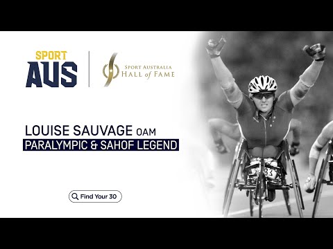 SAHOF legend Louise Sauvage talks finding 30