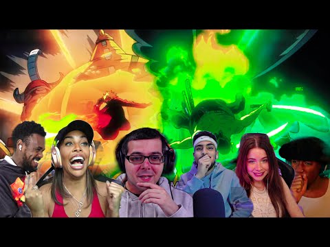 ZORO & SANJI VS KING & QUEEN!!! II ONE PIECE 1046 II REACTION MASHUP.