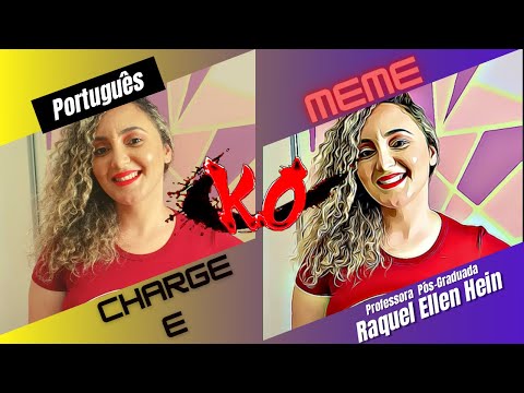 Charge x Meme - Aula de Português - Crítica e muito mais