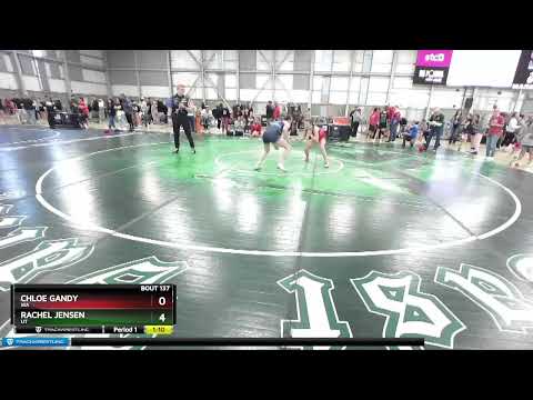 127 Lbs Champ. Round 1 - Chloe Gandy, WA Vs Rachel Jensen, UT 4163