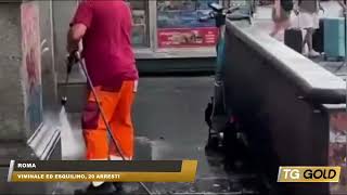 ROMA: Viminale ed Esquilino, 20 arresti